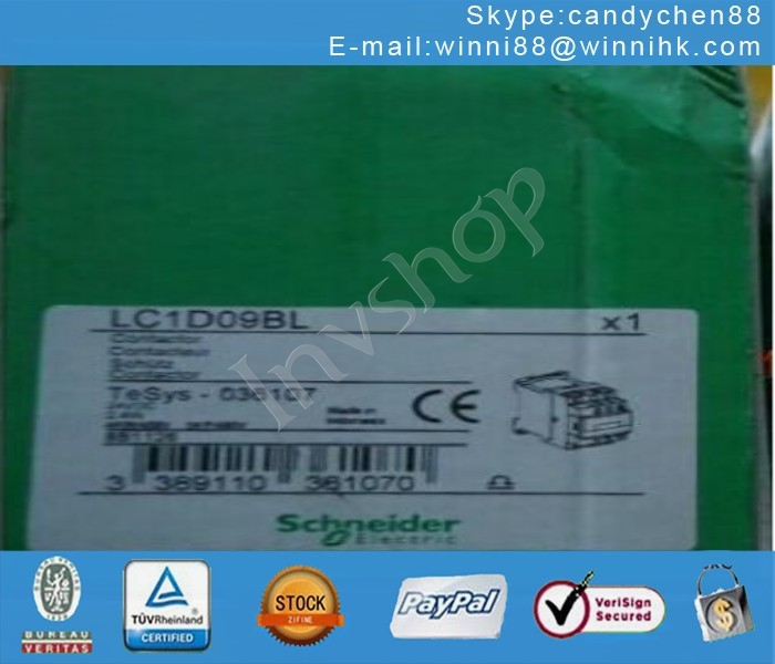 Electric Schneider LC1D09BL NEW 24V 3Pole 9A Contactor 60 days warranty