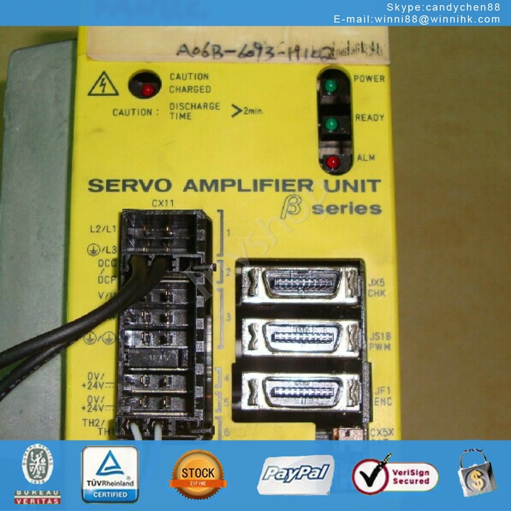 Servo Amplifier A06B-6093-H102 FANUC Ninety percent new