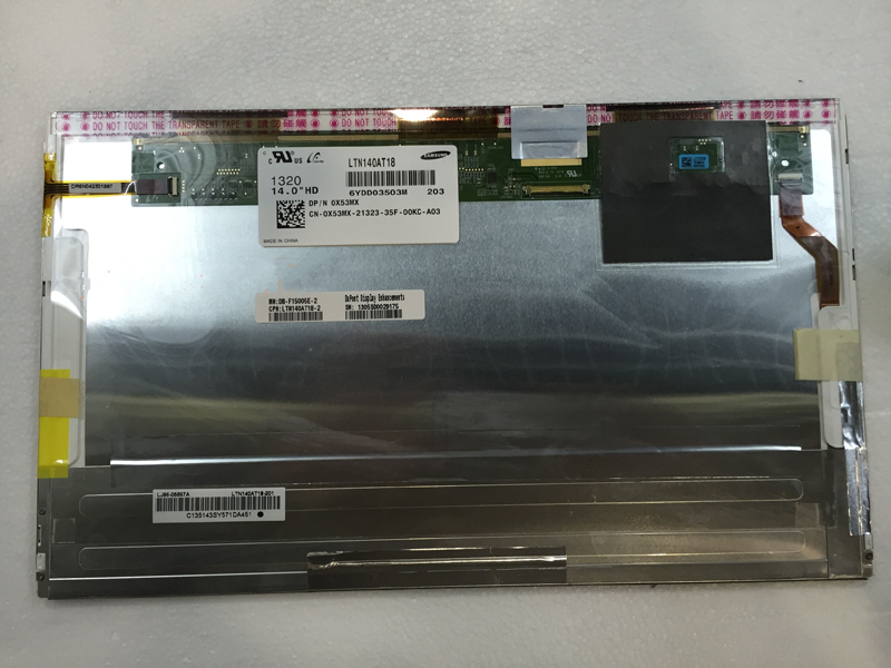 LTN140AT18-201 14.0 inch 1366*768 TFT-LCD PANEL
