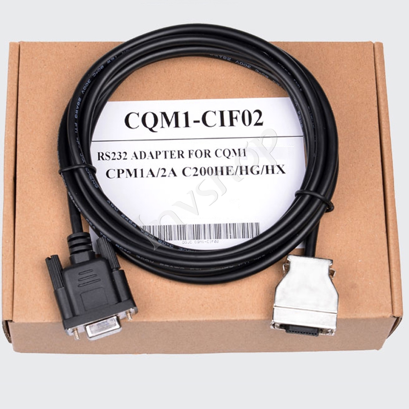 CQM1-CIF02 PLC Cable RS232 Adapter for CPM1A/2A C200HG/HE Series PLC Programming Cable