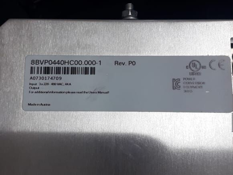 8BVP0440HC00.000 – B&R – ACOPOS multi power supply module, 44 A, HV