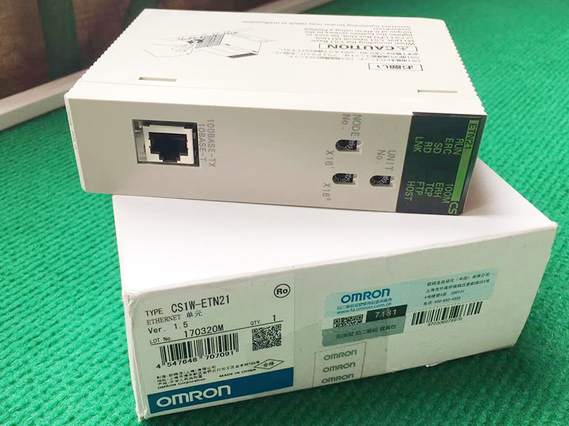 CS1W-ETN21 OMRON CS1W Series Ethernet PLC module