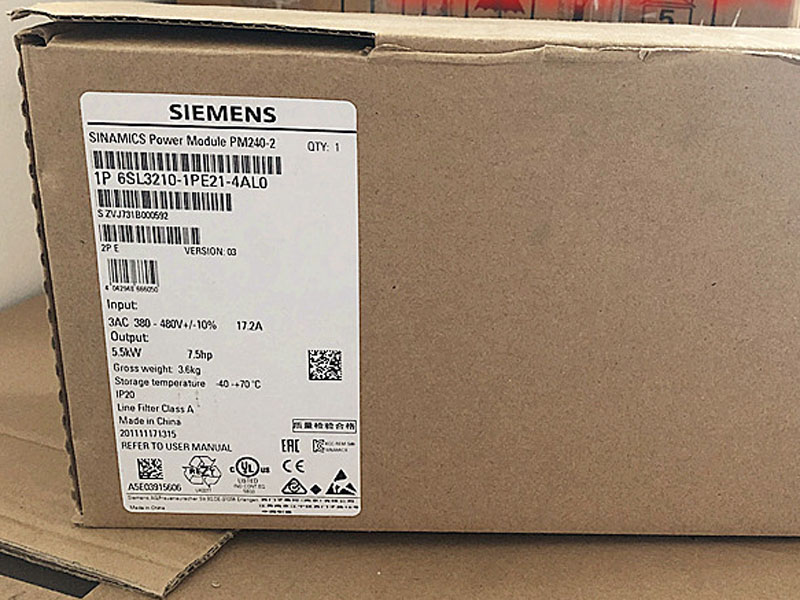 6SL3210-1PE21-4AL0 Siemens Module New and Original