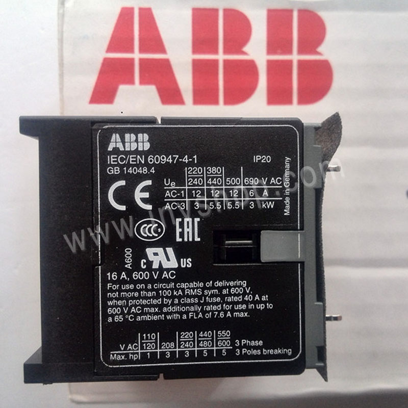 ABB Contactor IEC/EN 60947-4-1 6094741